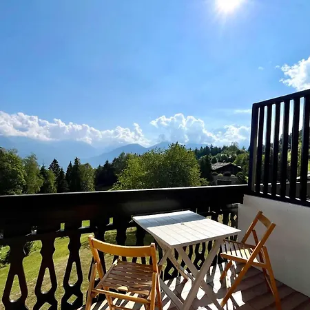 Mont Blanc View Flat 5 Min From Slopes Lägenhet *